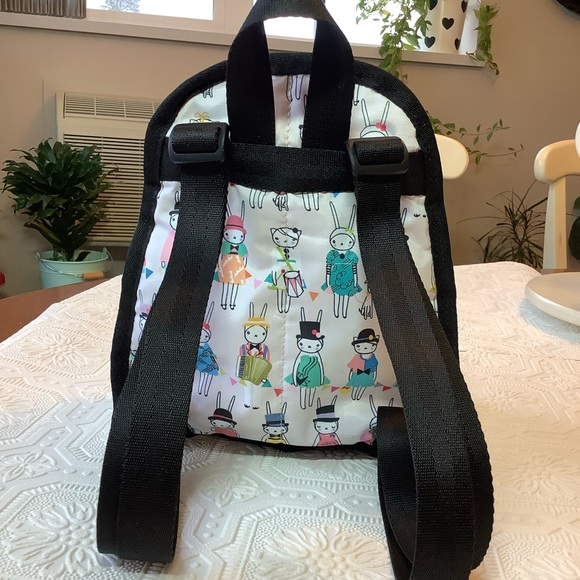 LeSportsac “VAUDEVILLE” Limited Edition Exclusive Fifi Lapin Small Backpack EUC - Picture 6 of 12